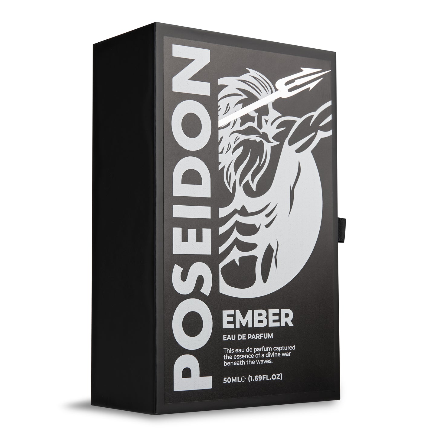 Poseidon Ember Cologne - Woody masculine scent inspired by Louis Vuitton Ombre Nomade. Rich, long-lasting fragrance for the modern gentleman.