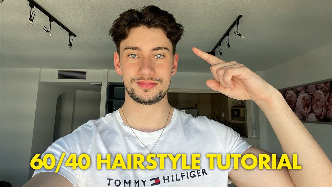 How to Style a 60/40 Hairstyle